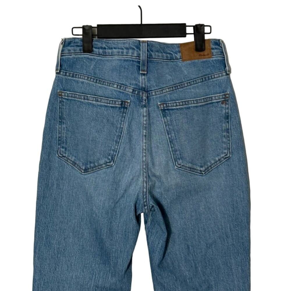 Madewell The Perfect Vintage‎ Jean in Bainton Wash: Raw-Hem Edition Size 27 - Picture 9 of 11